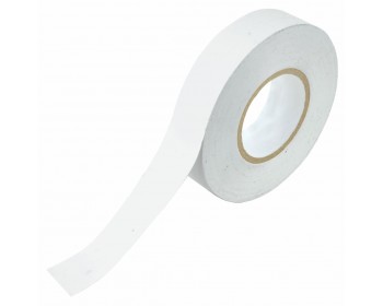 19mm x 33m White PVC Electrical Insulation Tape